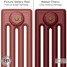 CI-RC-RED-004 - Richmond 4 Column Victorian Cast Iron Radiator H660mm x W1826mm CI-RC-RED-004 - Richmond 4 Column Victorian Cast Iron Radiator H660mm x W1826mm